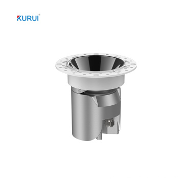 Aluminum Alloy Indoor Frameless Led Recessed Hotel Downlight